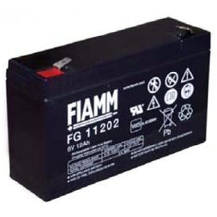 Fiamm olověná baterie FG11202 6V/12Ah, 07945