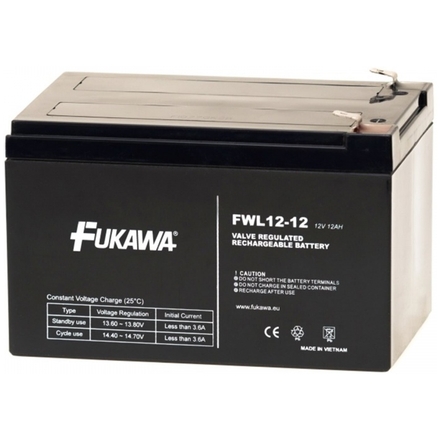 Fiamm Akumulátor FUKAWA FWL12-12U (12V 12Ah živ. 10let), 11647