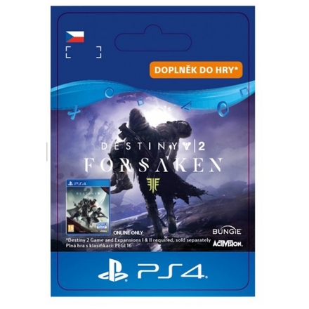 SONY ESD ESD CZ PS4 -  Destiny 2: Forsaken, SCEE-XX-S0039916