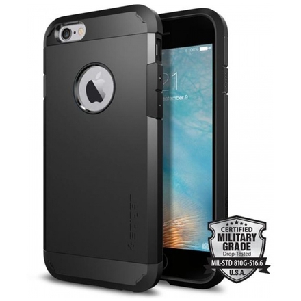 OCHRANNÝ KRYT (HARD) SPIGEN Tough Armor PRO APPLE IPHONE 5 - ČERNÝ, HOUAPIP5SPBK2