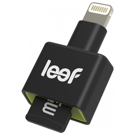 Leef iAccess3 iOS microSD card reader Black, LIAC30KK000A1