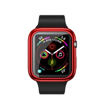 USAMS BH486 TPU Full Protective Pouzdro pro Apple Watch 44mm Red, 6958444964782