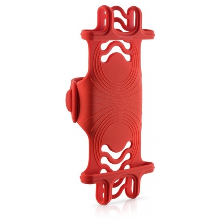 BONE držák na kolo pro mobil 4-6", Bike Tie PRO - Red, BK17001-R