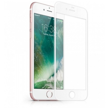 3D tvrzené sklo iPhone 7,8 PLUS white, 8921223497434