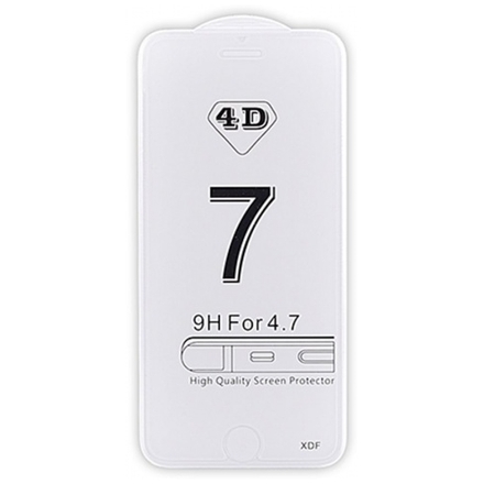 4D tvrzené sklo Apple iPhone 7/8 Plus Super Clear (FULL GLUE), 8921251662378