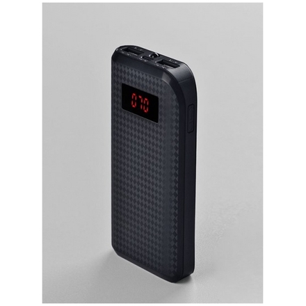 Remax Power bank 10.000 mAh - design carbon - černý, AA-1004