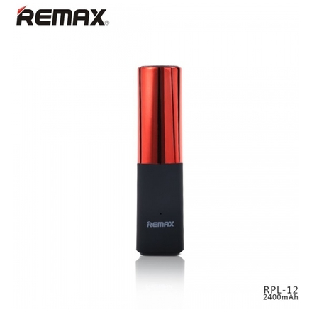 Power bank 2400mAh, Remax Lipstick, barva červená, AA-1117