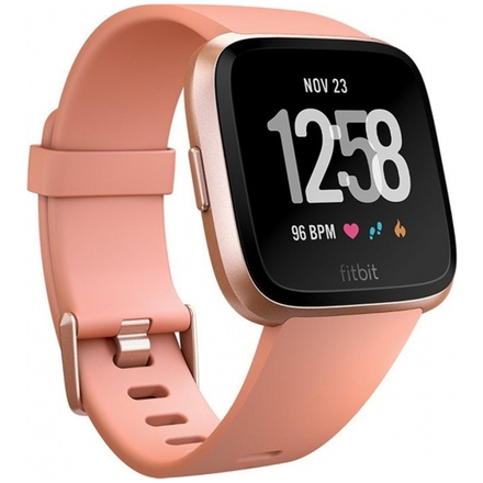 Fitbit Versa - Peach / Rose Gold Aluminum, FB505RGPK-EU