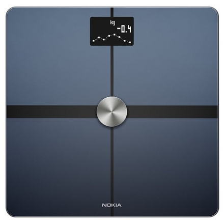 NOKIA Withings Body+ Full Body Composition WiFi Scale - Black, WBS05-Black-All-Inter