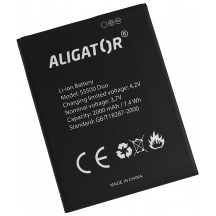 Aligator baterie S5500 Duo, Li-Ion bulk, AS5500BAL