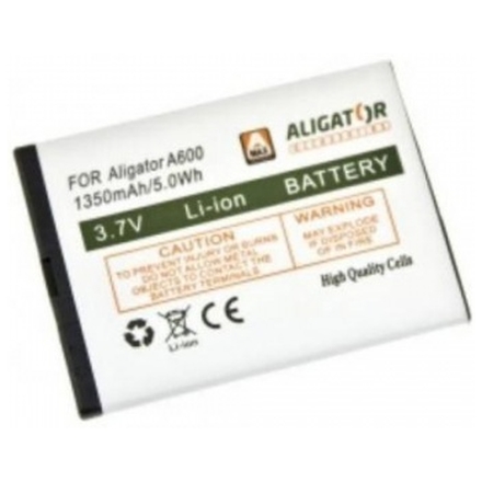Aligator baterie A600, Li-Ion 1350 mAh, A600BAL