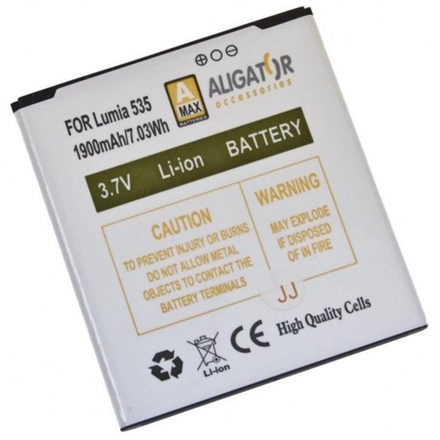 Aligator baterie pro Lumia 535 Li-ION 1900 mAh, BLA0270