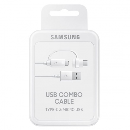 Samsung Kabel micro USB - USB typ C White, EP-DG930DWEGWW