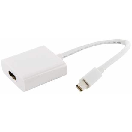 4World Adaptér mini DP M - HDMI F White, 08726