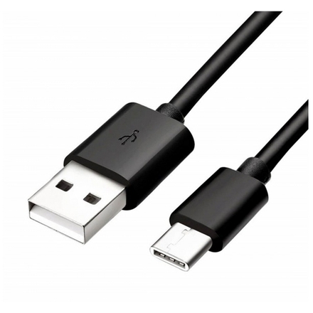4World Kabel USB C - USB 2.0 AM 1.0m Black, 10323