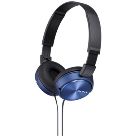 SONY sluchátka MDR-ZX310 modré, MDRZX310L.AE