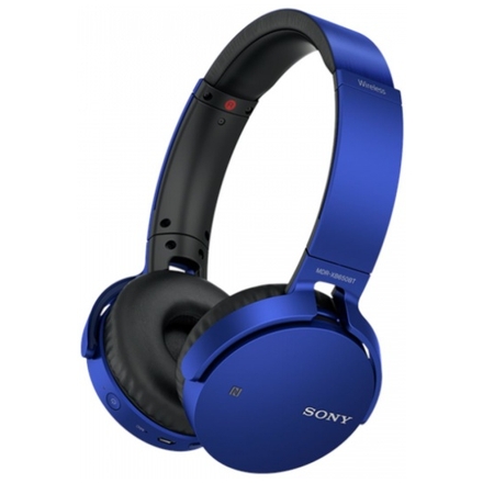 SONY sluchátka MDR-XB650BT bezdr.handsfr, modré, MDRXB650BTL.CE7