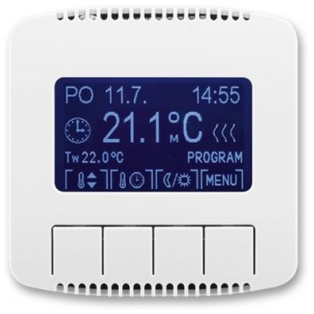 ABB Tango termostat programovatelný bílá, 3292A-A10301 B