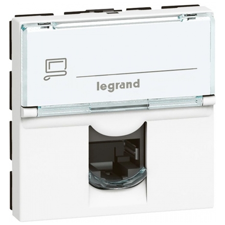 LEGRAND LCS2 MOSN 1XRJ45 UTP C6 2M BI STP kovové stínění, 076576