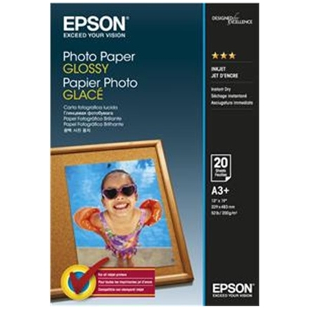 EPSON Photo Paper Glossy A3+ 20 listů, C13S042535