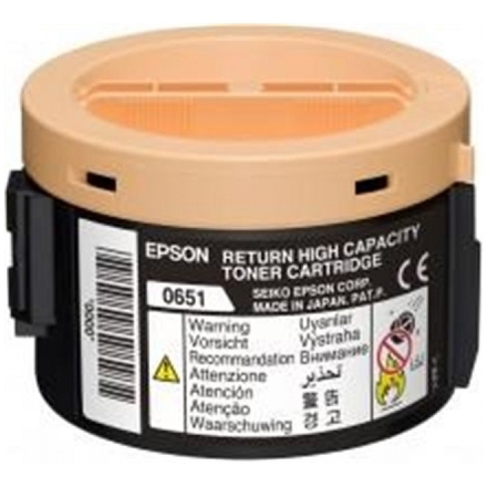 EPSON Toner return black pro AL-M1400, 2200str., C13S050651 - originální