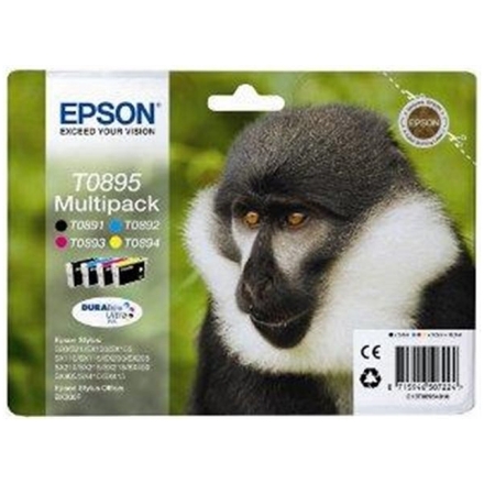 EPSON Multipack CMYK DURABrite Ultra (T0895), C13T08954010 - originální