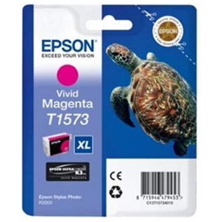 EPSON T1573 Vivid Magenta Cartridge R3000, C13T15734010 - originální