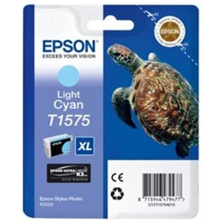 EPSON T1575  Light cyan Cartridge R3000, C13T15754010 - originální