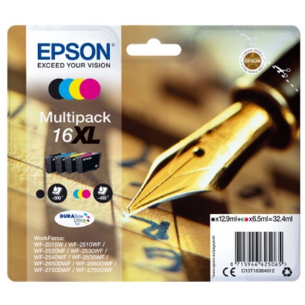 Epson 16XL Series 'Pen and Crossword' multipack, C13T16364012 - originální