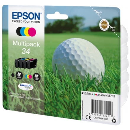 Epson Multipack 4-colours 34 DURABrite Ultra Ink, C13T34664010 - originální