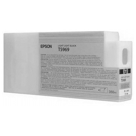 Epson T596 Light Light Black 350 ml, C13T596900 - originální