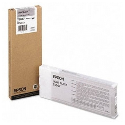 Epson T606 Light Black 220 ml, C13T606700 - originální