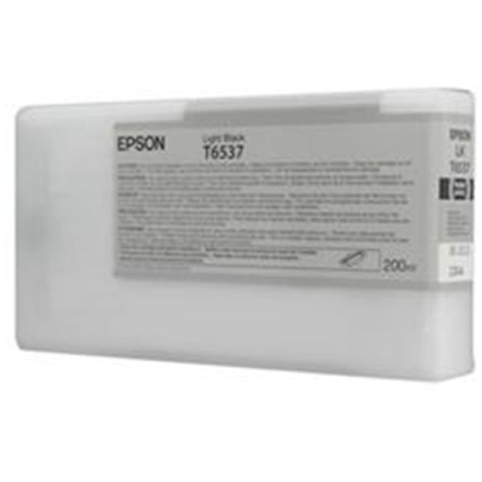Epson T6537 Light Black Ink Cartridge (200ml), C13T653700 - originální