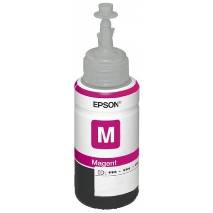 Epson T6643 Magenta ink cont. 70ml pro L100/200, C13T66434A - originální