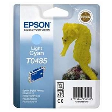 EPSON Ink ctrg Light Cyan RX500/RX600/R300/R200 T0485, C13T04854010 - originální
