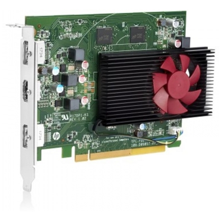 HP AMD Radeon RX 550 4GB 2DP Card, FH, 3TK71AA