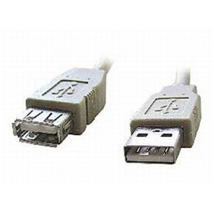 GEMBIRD Kabel USB A-A 3m 2.0 prodlužovací HQ Black, CCP-USB2-AMAF-10