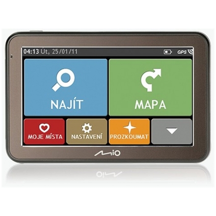 MIO Spirit 7100 GPS navigace, LCD 5", mapy CZ/SK Lifetime, 5413N5020073