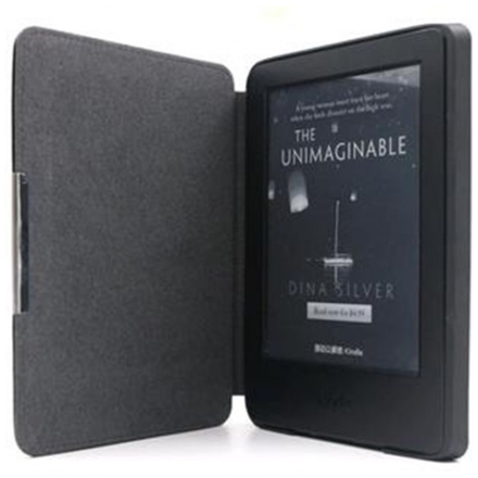 C-TECH pouzdro AKC-12 pro Kindle 8 Touch Hardcover wake/sleep, černé, AKC-12BK