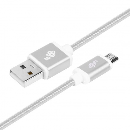TB Touch USB - MicroUSB, 1,5m, silver, AKTBXKU2SBA150V
