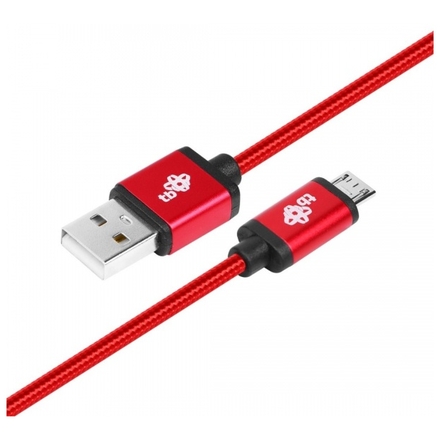 TB Touch kabel USB - micro USB, 1,5m, red, AKTBXKU2SBA150R