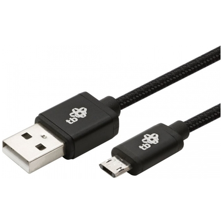 TB Touch Cable USB - Micro USB 1m black, AKTBXKU2PBA10RB
