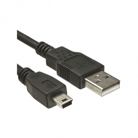 Datový kabel Mini USB 50cm (Černý) 8591194041983