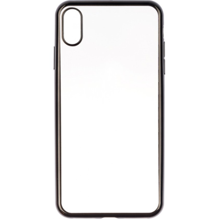 Pouzdro Azzaro T tpu laser electroplating iPhone XS Max (Černé) 6009778