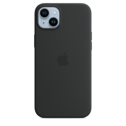  Apple Silikonový Kryt vč. Magsafe pro iPhone 14 Plus Black, MPT33ZM/A