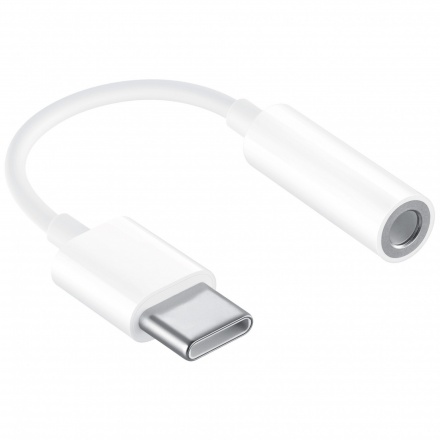  Apple USB-C/3,5mm Adaptér White, MU7E2ZM/A