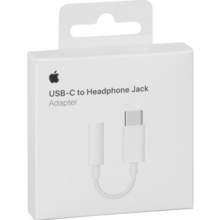  Apple USB-C/3,5mm Adaptér White, MU7E2ZM/A