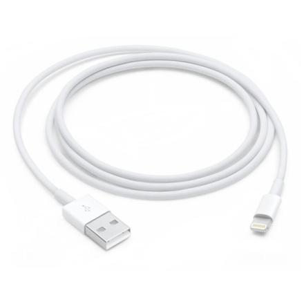  Apple USB-A/Lightning Datový Kabel 1m White, MXLY2ZM/A