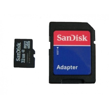 microSDHC 32GB SanDisk Class 4 w/a (Bulk), 5783