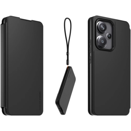 Made for Xiaomi Book Pouzdro s Poutkem pro Xiaomi Redmi Note 13 Pro+ 5G Black, WIFOLIONOTE13PROP5GNDR